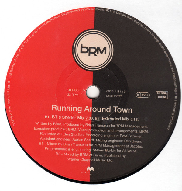 Billie Ray Martin - Running Around Town | Magnet (0630-11813-0) - 3