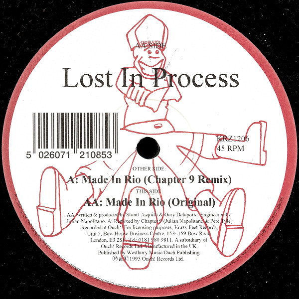 Lost In Process - Made In Rio | Krazy Feet Records (KRZ1206) - main
