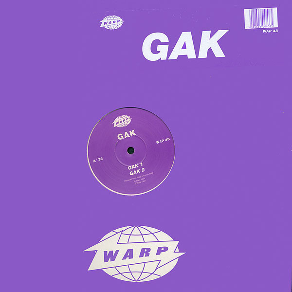 GAK - GAK | Warp Records (WAP 48) - main GAK - GAK | Warp Records (WAP 48) - main