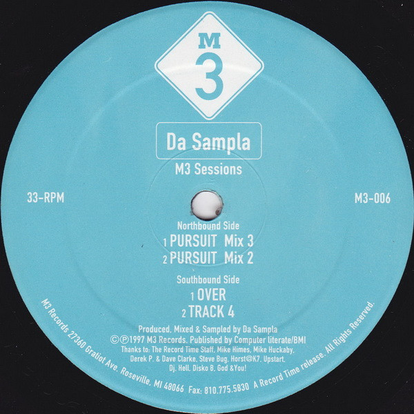 Da Sampla - M3 Sessions | M3 (M3-006)