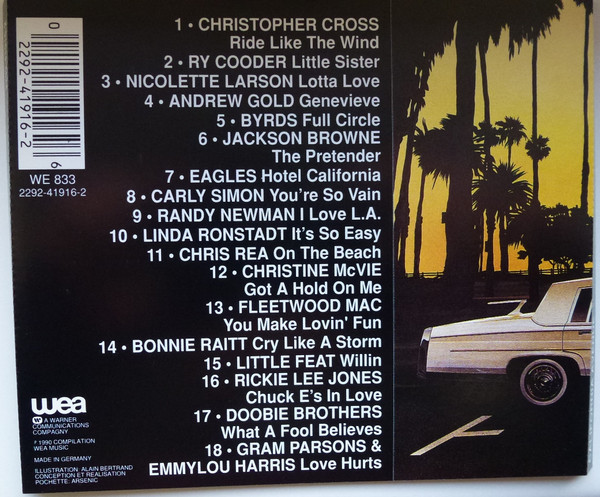 Various - California Avenue | WEA Music (2292 41918-2) - 2