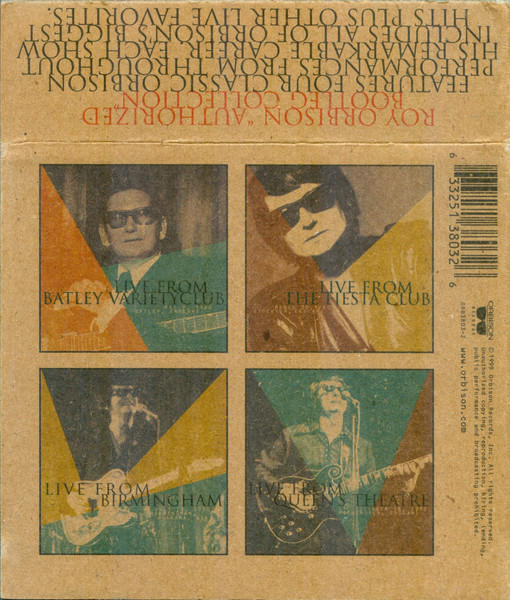 Roy Orbison - Authorized Bootleg Collection 4xCD | Orbison Records (ORB3803-2) - 4