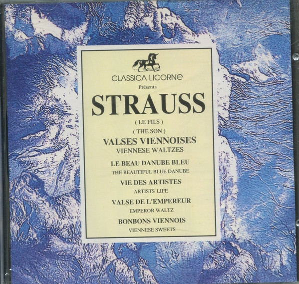 Johann Strauss Jr. - Valses Viennoises | Classica Licorne (735 590) - main