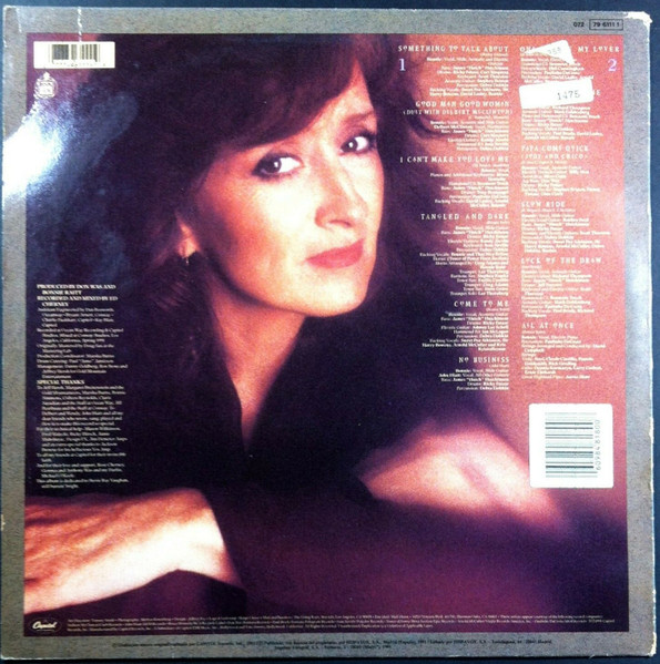 Bonnie Raitt - Luck Of The Draw | Capitol Records (072 79 6111 1) - 2 Bonnie Raitt - Luck Of The Draw | Capitol Records (072 79 6111 1) - 2
