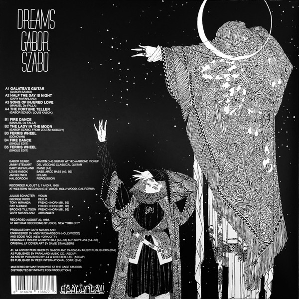 Gabor Szabo - Dreams | Ebalunga!!! (EBL/003LP) - 3 Gabor Szabo - Dreams | Ebalunga!!! (EBL/003LP) - 3