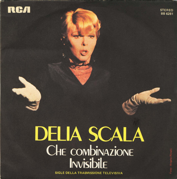 Delia Scala - Che Combinazione / Invisibile | RCA (BB 6281) - main Delia Scala - Che Combinazione / Invisibile | RCA (BB 6281) - main
