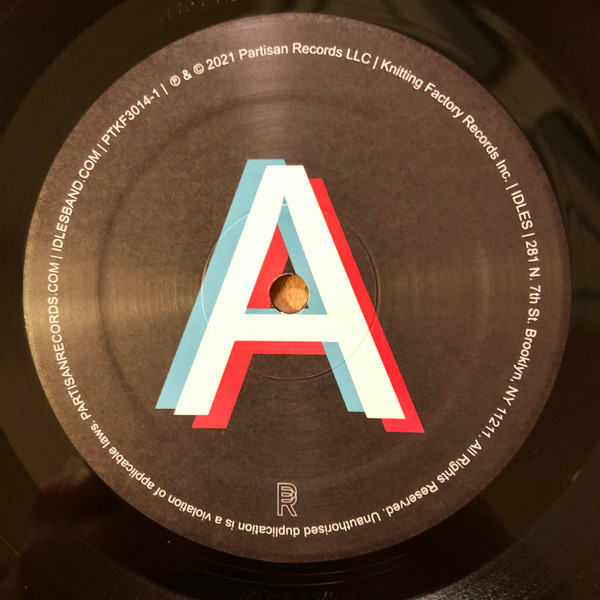 Idles - Crawler | Partisan Records (PTKF3014-1) - 3