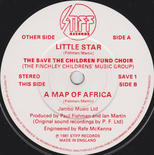 Finchley Children's Music Group - Little Star | Stiff Records (SAVE 1) - 4 Finchley Children's Music Group - Little Star | Stiff Records (SAVE 1) - 4