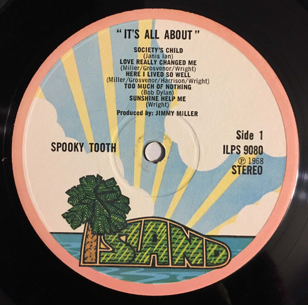 Spooky Tooth - It's All About | Island Records (ILPS 9080) - 3 Spooky Tooth - It's All About | Island Records (ILPS 9080) - 3