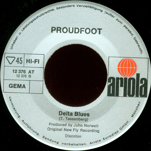 Proudfoot - Delta Queen | Ariola (12 376 AT) - 4