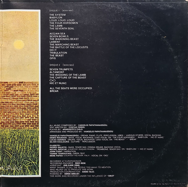Aphrodite's Child - 666 | Vertigo (6673 001) - 3
