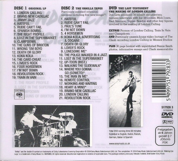 The Clash - London Calling: 25th Anniversary Edition | Columbia (517928 3) - 2