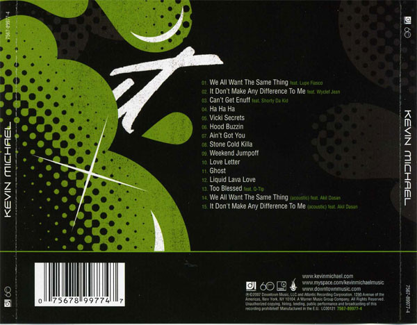 Kevin Michael - Kevin Michael | Downtown Music (7567-89977-4) - 2