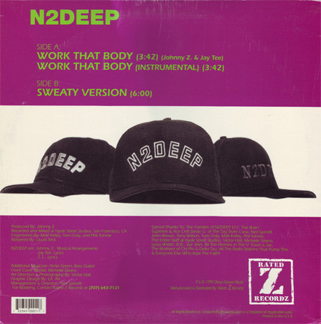 N2DEEP - Work That Body | Rated Z Recordz (RZ 001) - 2