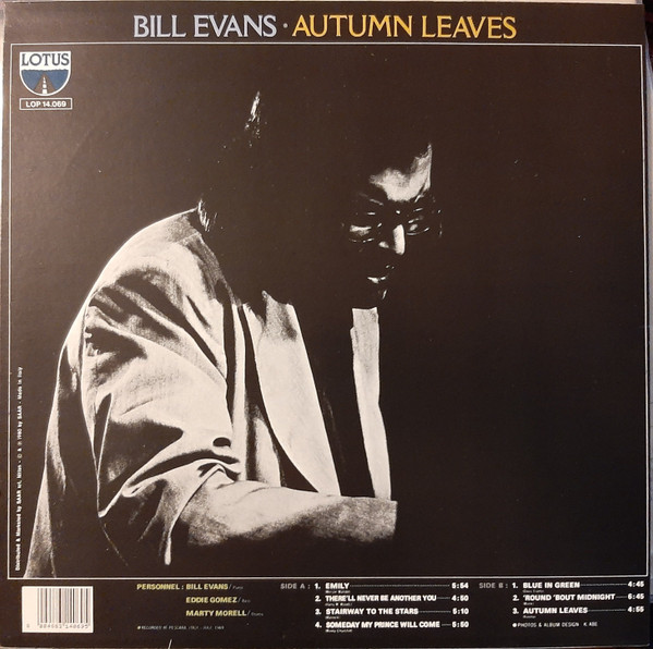 Bill Evans - Autumn Leaves | Lotus (LOP 14.069) - 2 Bill Evans - Autumn Leaves | Lotus (LOP 14.069) - 2