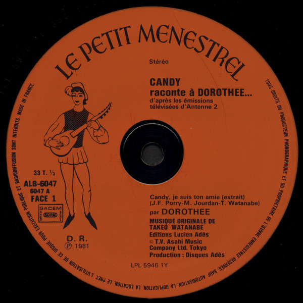 Dorothée - Candy Raconte À Dorothée | Le Petit Ménestrel (ALB-6047) - 3 Dorothée - Candy Raconte À Dorothée | Le Petit Ménestrel (ALB-6047) - 3