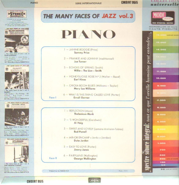 Various - Piano | Disques Vogue (CMDINT 9515) - 2 Various - Piano | Disques Vogue (CMDINT 9515) - 2