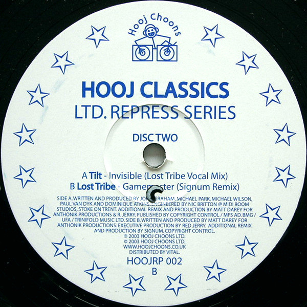 Various - Hooj Classics Ltd. Repress Series Disc Two | Hooj Choons (HOOJRP 002) - main