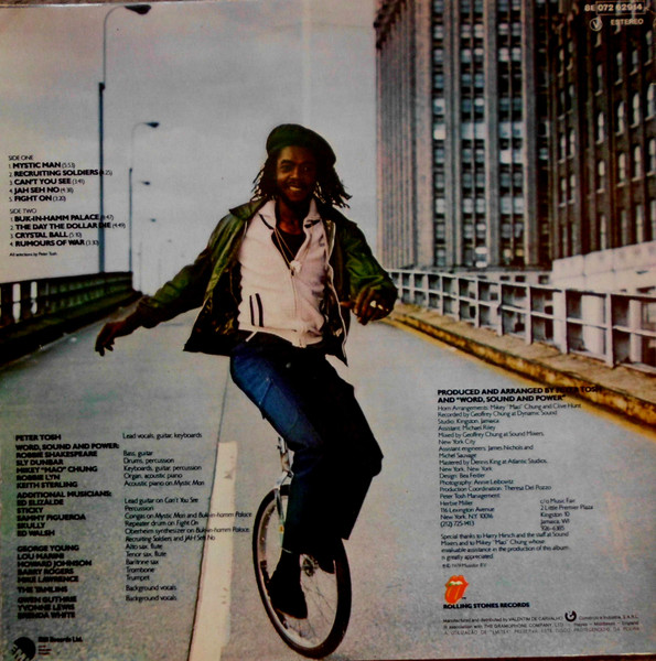 Peter Tosh - Mystic Man | Rolling Stones Records (8E 072-62914) - 2 Peter Tosh - Mystic Man | Rolling Stones Records (8E 072-62914) - 2