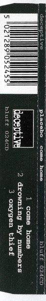 Placebo - Come Home | Deceptive (bluff 024cd) - 2