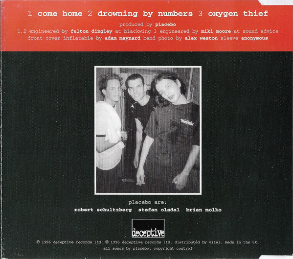 Placebo - Come Home | Deceptive (bluff 024cd) - 4