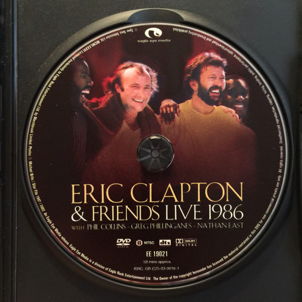 Eric Clapton - Eric Clapton & Friends Live 1986 | Eagle Eye Media (EE 19021) - 3 Eric Clapton - Eric Clapton & Friends Live 1986 | Eagle Eye Media (EE 19021) - 3