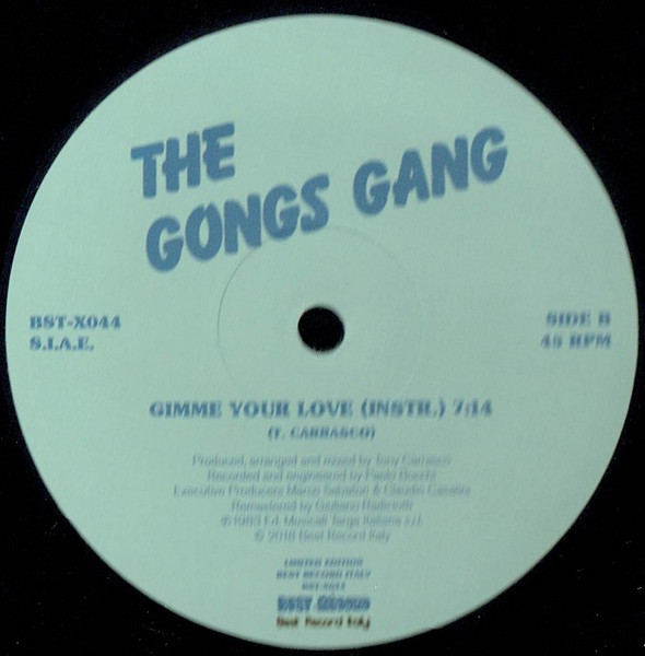 The Gong's Gang - Gimme Your Love | Best Record Italy (BST-X044) - 3 The Gong's Gang - Gimme Your Love | Best Record Italy (BST-X044) - 3