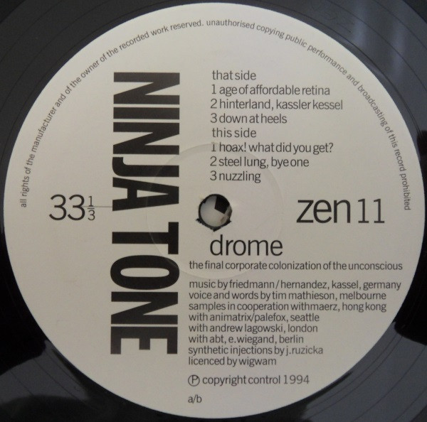Drome - The Final Corporate Colonization Of The Unconscious | Ninja Tone (ZEN 11) - 4
