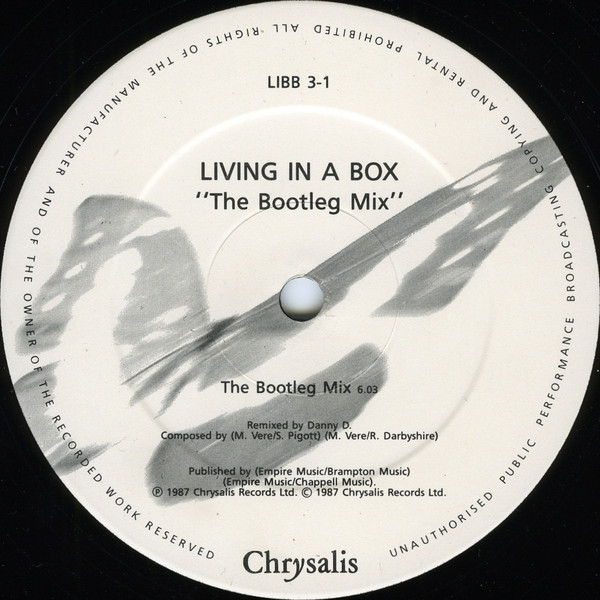 Living In A Box - Living In A Box (The Bootleg Mix) | Chrysalis (LIBB 3) - 2