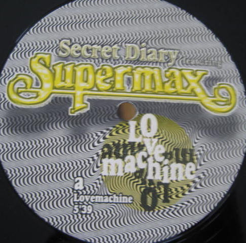 Secret Diary Featuring Supermax - Love Machine | CNR Music (8815078) - main