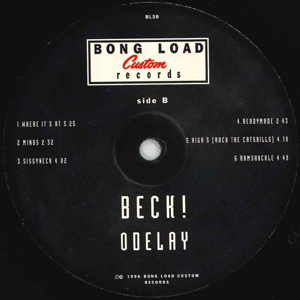 Beck - Odelay | Bong Load Custom Records (BL30) - 4