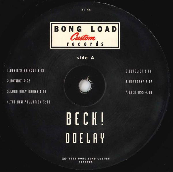 Beck - Odelay | Bong Load Custom Records (BL30) - 3