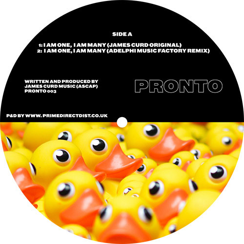 James Curd - I Am One, I Am Many | Pronto (PRONTO003)