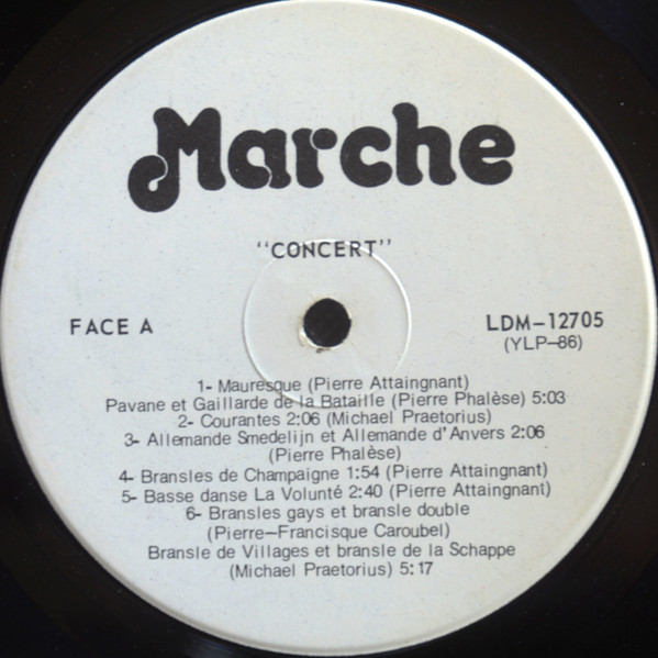 L'ensemble Concert - Concert [Vinyl] | Marche (LDM 12705) - 3