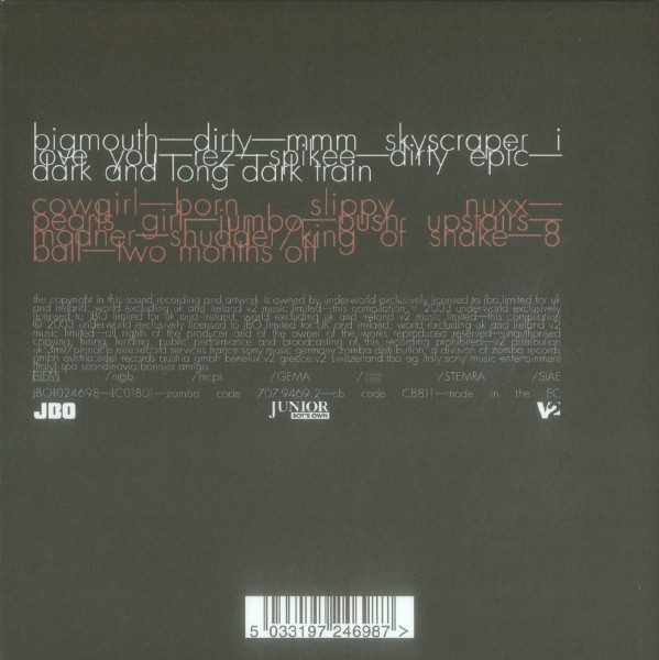 Underworld - 1992-2002 | JBO (JBO1024698) - 2