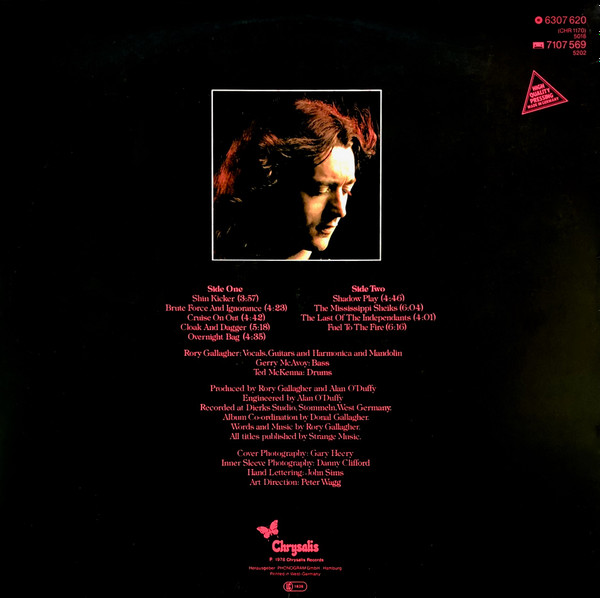 Rory Gallagher - Photo-Finish | Chrysalis (6307 620) - 4