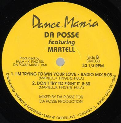 Da Posse Featuring Martell - I'm Trying To Win Your Love | Dance Mania (DM 030) - 2 Da Posse Featuring Martell - I'm Trying To Win Your Love | Dance Mania (DM 030) - 2
