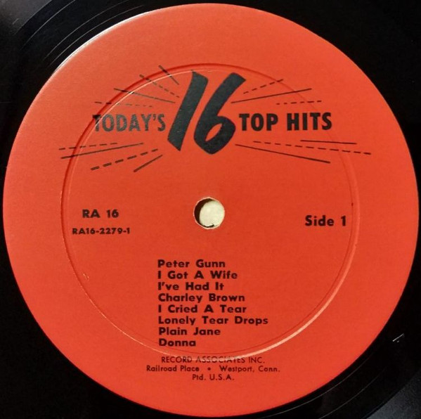 Unknown Artist - Today's 16 Top Hits | Record Associates (RA 16) - 2 Unknown Artist - Today's 16 Top Hits | Record Associates (RA 16) - 2