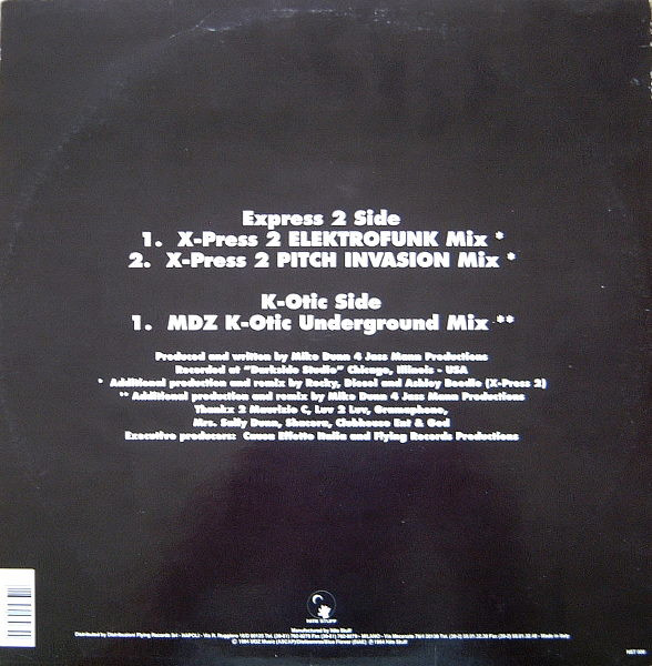 Mike Dunn Presents The MD X-Spress - God Made Me Phunky (Remix) | Nite Stuff (NST 006) - 2 Mike Dunn Presents The MD X-Spress - God Made Me Phunky (Remix) | Nite Stuff (NST 006) - 2