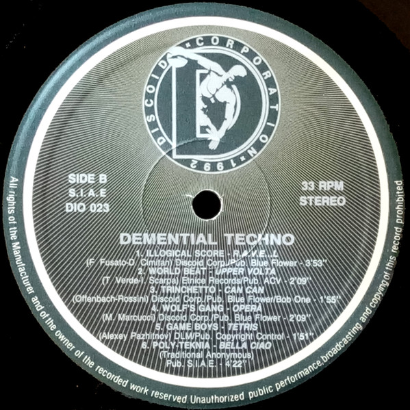 Various - Demential Techno | Discoid Corporation (DIO 023 LP) - 4 Various - Demential Techno | Discoid Corporation (DIO 023 LP) - 4