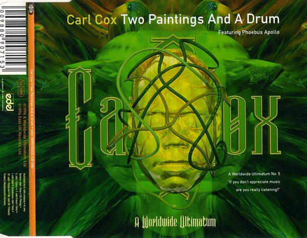 Carl Cox - Two Paintings And A Drum | Worldwide Ultimatum Records (edel 0090715COX)