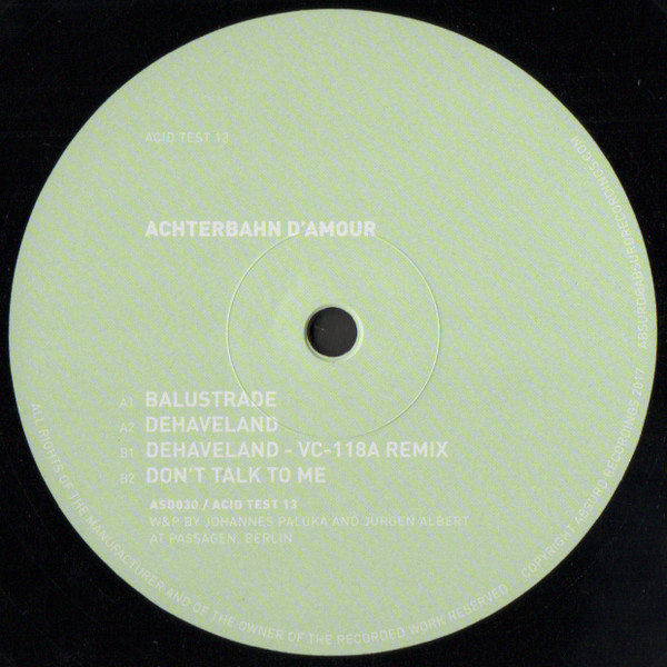 Achterbahn D'Amour - Acid Test 13 | Acid Test (Acid Test 13)