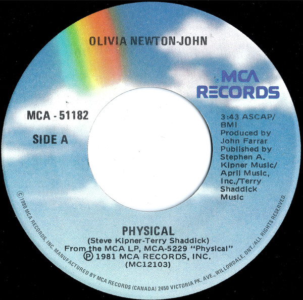 Olivia Newton-John - Physical | MCA Records (MCA-51182) - 3