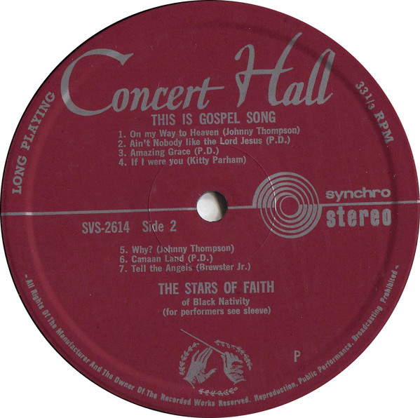 The Stars Of Faith - Gospel Songs | Concert Hall (SVS-2614) - 3