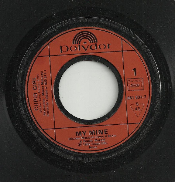 My Mine - Cupid Girl | Polydor (881 831-7) - 4