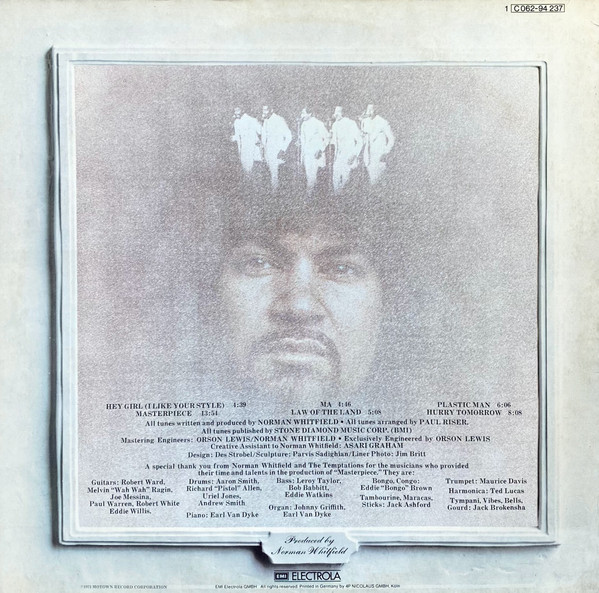 The Temptations - Masterpiece | Tamla Motown (1 C 062-94 237) - 2 The Temptations - Masterpiece | Tamla Motown (1 C 062-94 237) - 2