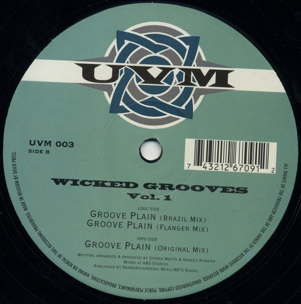 Wicked Grooves - Vol. 1 | Unique Vinyl Movement (UVM 003) Wicked Grooves - Vol. 1 | Unique Vinyl Movement (UVM 003)