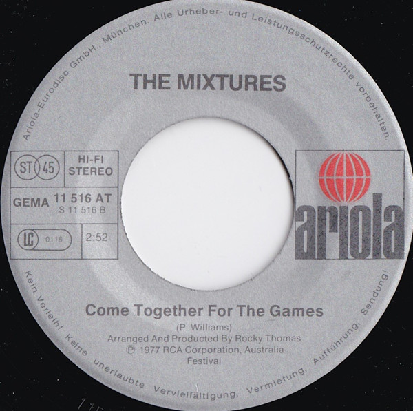 The Mixtures - Skateboard Jive | Ariola (11 516 AT) - 3