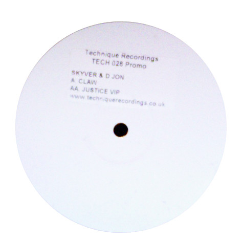 Skyver & D Jon - Claw / Justice (VIP) | Technique Recordings (TECH028) - main