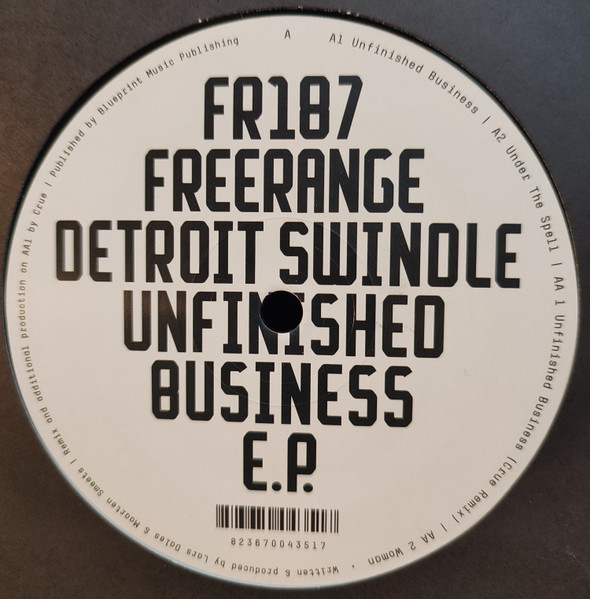 Detroit Swindle - Unfinished Business E.P. | Freerange Records (FR187)